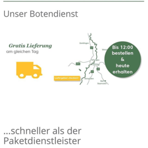 Schneller als der Paketdienstleister