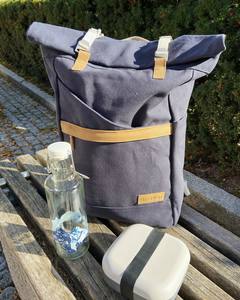 Melawear Rucksack mit Soulbottle und Ekobo Brotzeitdose